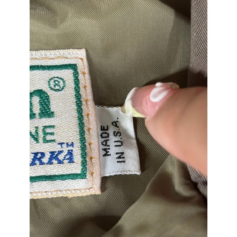 LL Bean‎ Maine Wardens Parka Mens M Green Gore-Tex Vintage Made in USA Jacket
